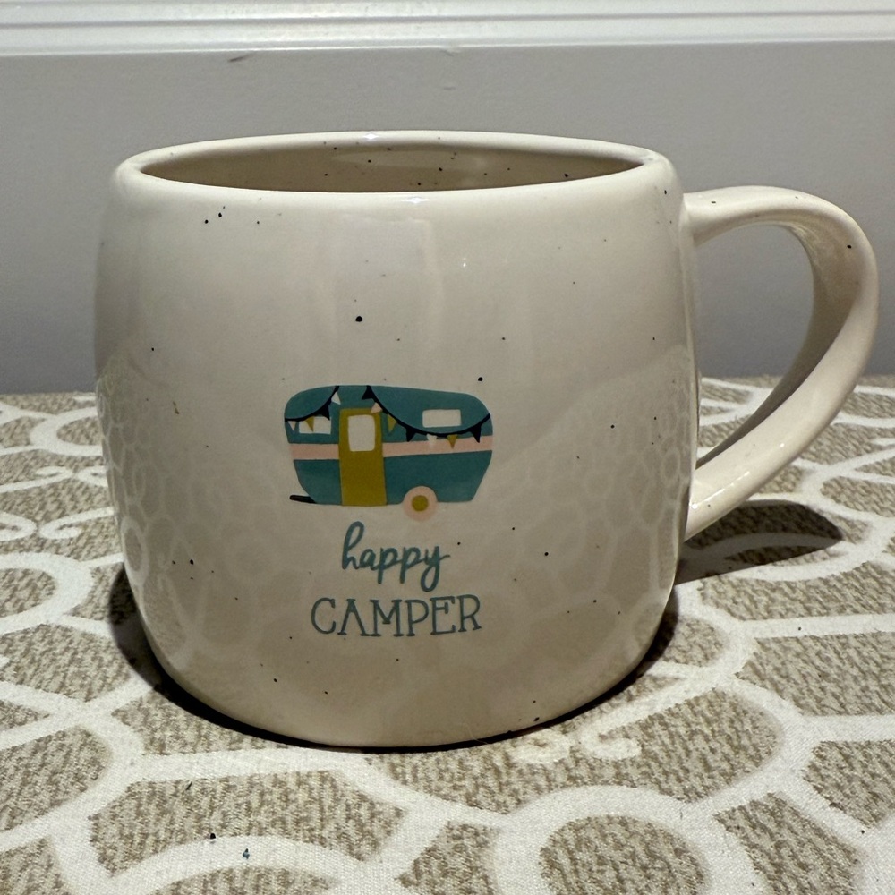 Karma Happy Camper Mug Stoneware
